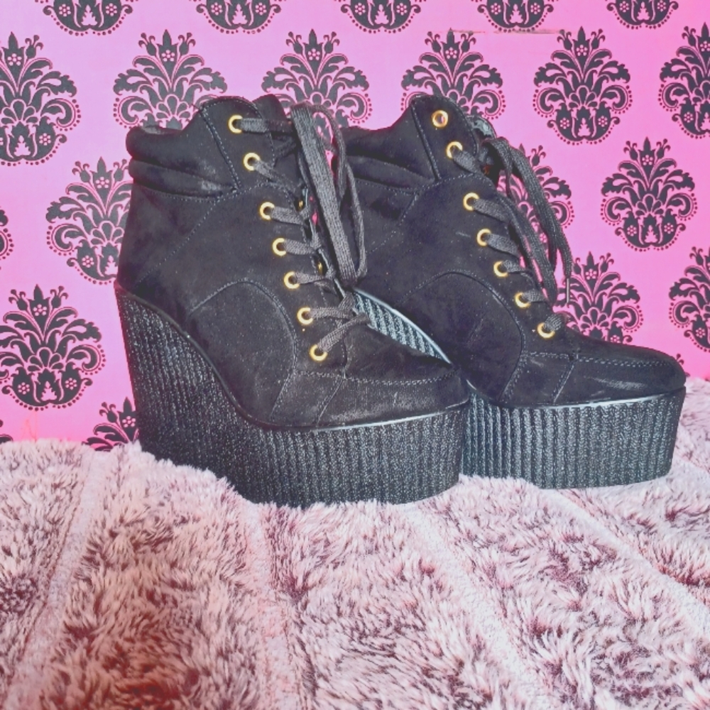 Forever 21, size 7, women's black Color